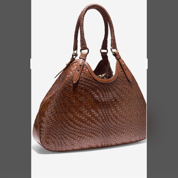 Genevieve Weave large triangle tote - Picture 4 of 12